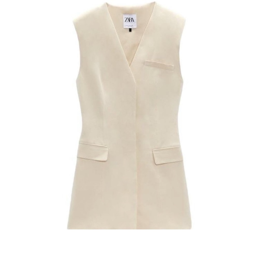 Nude Zara mini dress